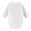 Eevi Body z Długim Rękawem Niemowlęce dla Dziewczynki Ceremony Ecru 80cm