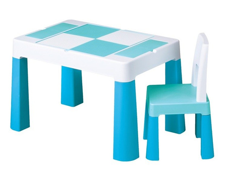 Tega Multifun Eco Mamut Zestaw Stolik + Krzesełko Turkusowy