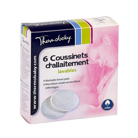 Thermobaby - Wielorazowe wkładki laktacyjne 6 szt.