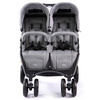 Valco Snap Duo Tailor Made Wózek Spacerowy Bliźniaczy Grey Marle