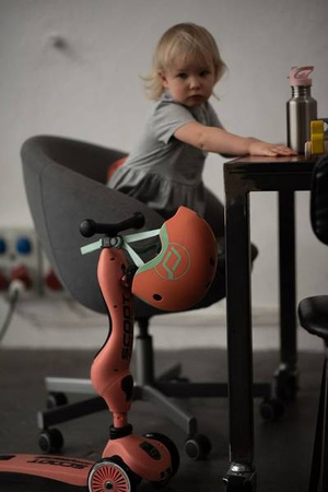 Scootandride Kask XXS-S Dla Dziecki 1-5 Lat Peach