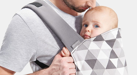 Kinderkraft Nino Nosidełko Sandshell || Szary