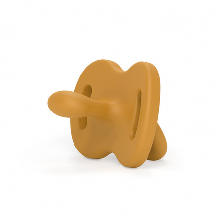 Suavinex SX Pro All Silicone Smoczek Silikonowy Fizjologiczny 0-6m Colour Essence Musztardowy