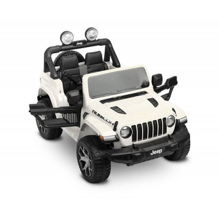 Toyz Jeep Rubicon Pojazd na Akumulator White