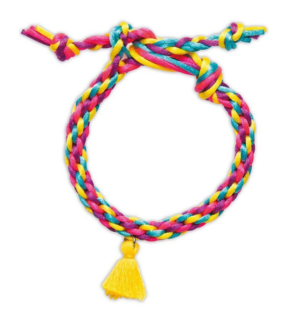 Janod Zestaw do tworzenia biżuterii Bransoletki przyjaźni 8+