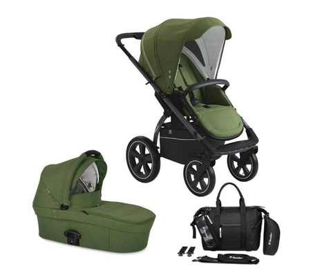 X-Lander X-Move Wózek Głęboko-Spacerowy z Torbą 2w1 Organic Green