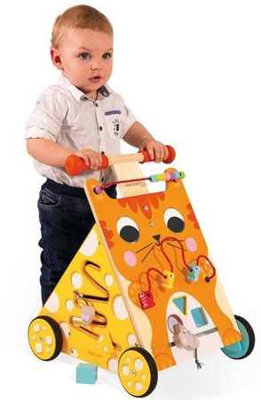 Janod Wielofunkcyjny Pchacz Edukacyjny Kot