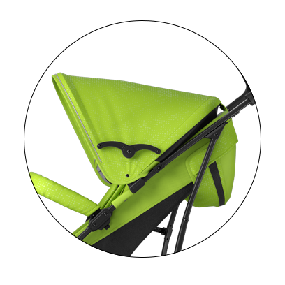 Kiddy Evocity 1 Wózek Spacerowy Lime Green