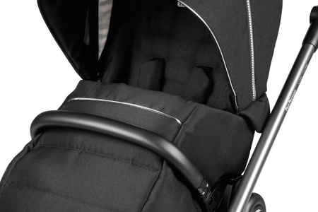 PegPerego Veloce Wózek Głęboko-Spacerowy Black Shine