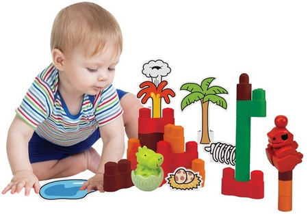 Training2s Klocki Popboblocs Zbuduj sam - Dinozaur