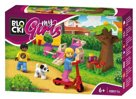 Klocki Blocki MyGirls Spacer Po Parku