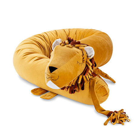 SenLove Poduszka Wałek Ochraniacz do Łóżka Lew