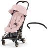 Cybex Coya Wózek Spacerowy Rama Rosegold Peach Pink + Pałąk do Wózka