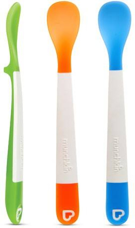 Munchkin Zestaw Miękkich Łyżeczek Dla Niemowląt 3 Sztuki Mix