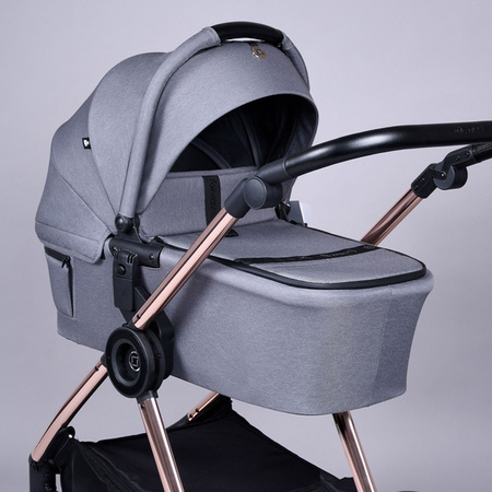 Zokky Ozz Wózek Głęboko-Spacerowy 2w1 Graphit