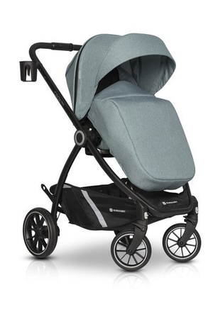 Euro-Cart Crox Pro - Wózek Spacerowy z Gondolą Miękką Mineral