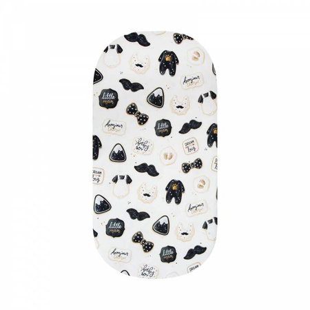 Bambusowa Kołderka Little Man rozmiar 100x135 cm