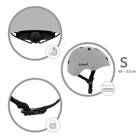 Kidwell Orix II Kask Ochronny Grey S