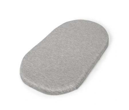 Ceba Prześcieradło do gondoli (73-80x30-37) 2 szt. Light Grey + Blue