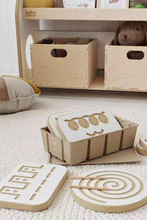 Baby Wood Tablice Grafomotoryczne Zestaw