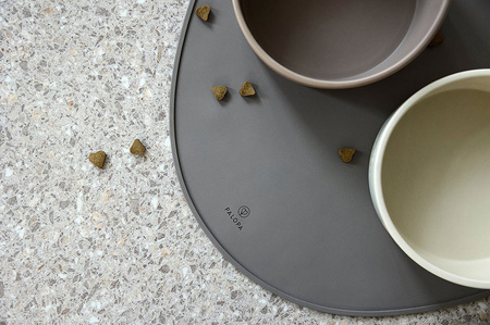 Palopa Mata pod Miskę dla Psa Loua Anthracite