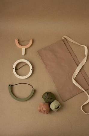 Babai Drewniana Zabawka Proce Piu Piu Piu Zestaw 3 szt