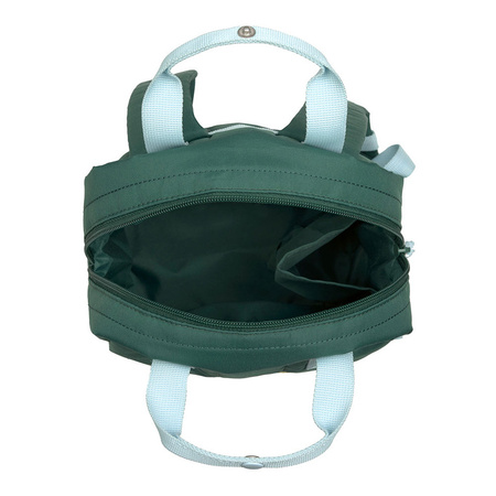 Lassig Plecak mini kwadratowy Little Gang Lemon dark green