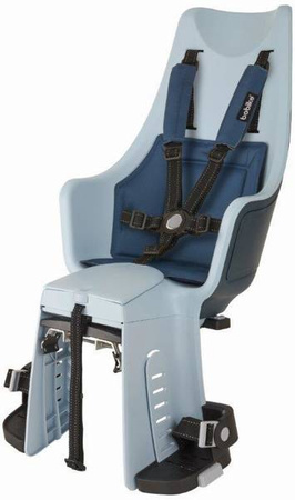 Bobike Fotelik Rowerowy Exclusive Maxi Plus Led Na Bagażnik Denim Deluxe