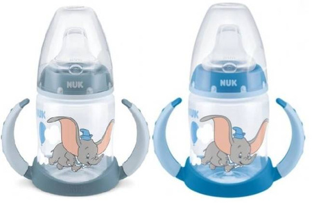 Nuk FC PP Butelka 150 ml Disney Dumbo z Uchwytem i Ustnikiem Silikonowym Niakapek
