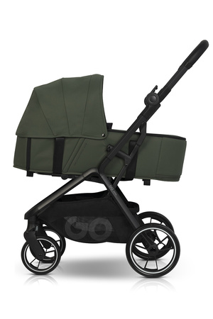 EasyGo Zoya Wózek Głęboko-Spacerowy 2w1 Z Torbą Jungle Green