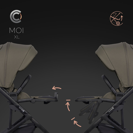 Cavoe Moi XL Wózek Spacerowy Moss