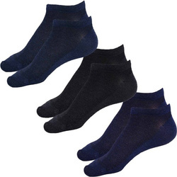 Yoclub! Stopki Ażurowe Chłopięce Ciemne EUR 39-42 3Pak