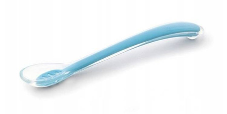 Canpol Babies Silikonowa Łyżeczka - Niebieska