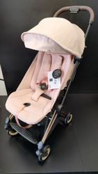 [OUTLET] Cybex Coya Wózek Spacerowy Rama Rosegold Peach Pink