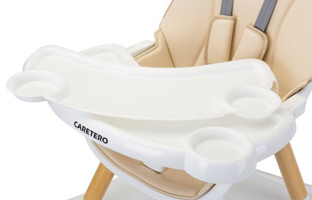 Caretero Tuva Krzesełko do Karmienia Beige