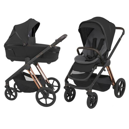 Espiro Miloo 2024 Wózek Głęboko-Spacerowy 110 Diamond Black