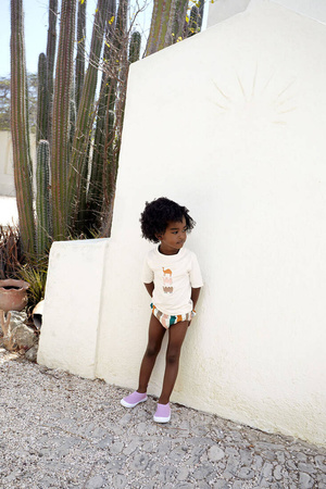 Lassig Ultrawygodne elastyczne trampki dziecięce z antypoślizgową podeszwą Splash & Fun lilac, rozm. 21