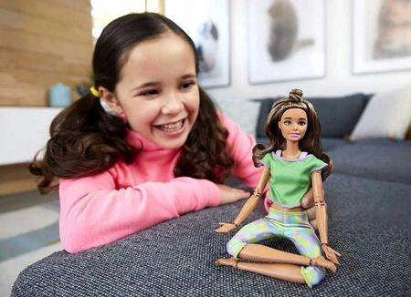 Barbie Lalka Gimnastyczka Made To Move FTG80 GXF05