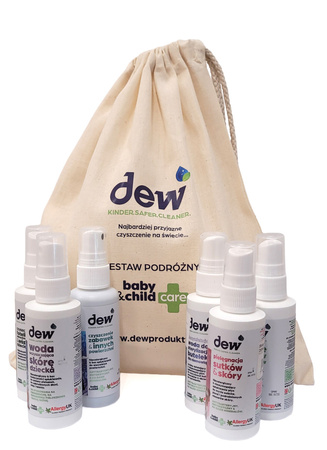 Dew Zestaw PodróżnyChild&Baby 6x65 ml