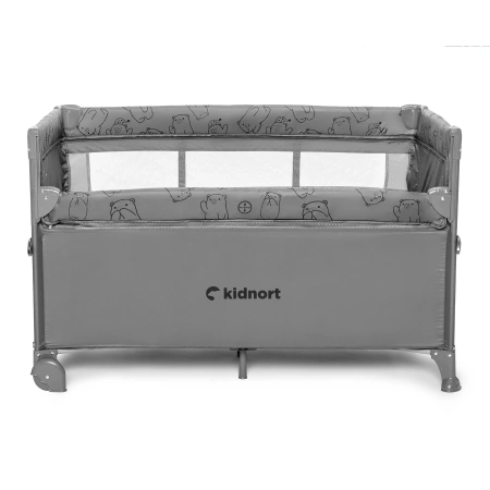 Kidnort Näste Łóżeczko Turystyczne Jasny Szary