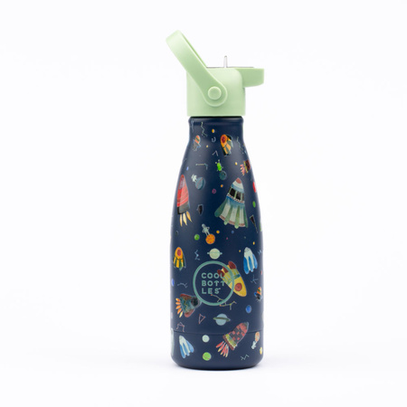Cool Bottles Butelka termiczna Kids 260 ml Triple cool Space rockets