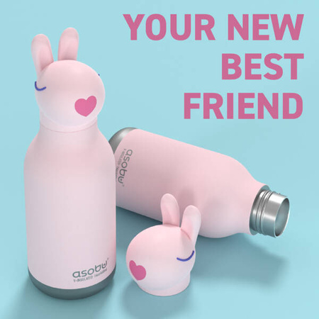 Asobu Bestie Butelka Termiczna Bunny 460 ml