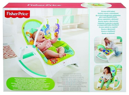 Fisher Price Fotelik- Bujaczek "Od Niemowlaka Do Przedszkola" Cmr10