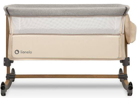 Lionelo Leonie Łóżeczko Dostawne Turystyczne Sand Beige