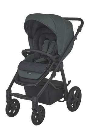 Espiro Husky 2023 Wózek Głęboko-Spacerowy 04 Green Aurora