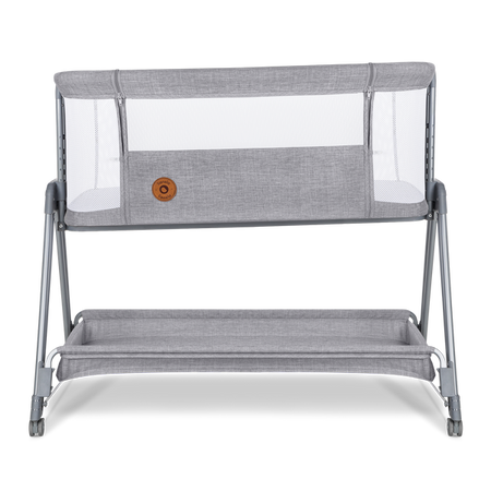 Lionelo Luna Łóżeczko Dostawne Grey Concrete