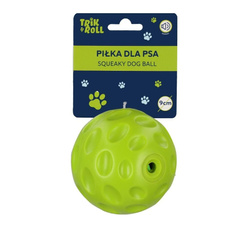 Trik&Roll Piłka dla Psa Dźwięk 9,5cm Zielona
