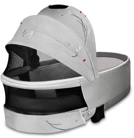 Cybex e-Priam 4.0 Rama ze Stelażem Siedziska + Gondola Wózek Głęboki Koi Crystallized