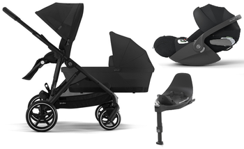 Cybex Gazelle S Wózek Głęboko-Spacerowy Rok Po Roku + Cybex Cloud T I-Size Plus Fotelik Samochodowy + Baza