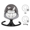 Kidwell LUXI Leżaczek Bujaczek Elektryczny 2w1 Dark Melange / Black